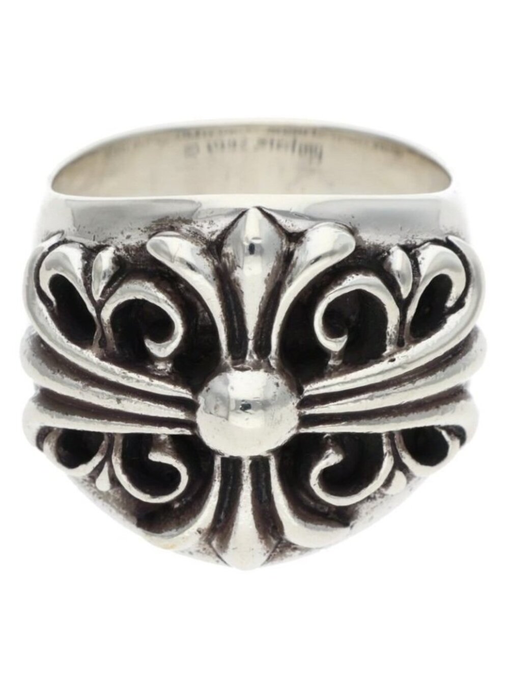 Chrome Hearts Keeper Silver Ring